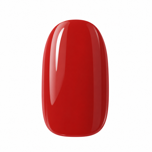 Scarlet Red gel nail sticker