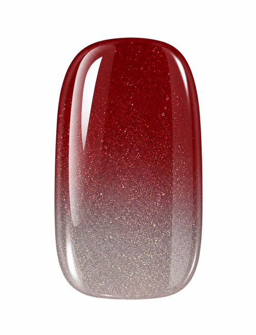 Wine Ombre gel nail sticker