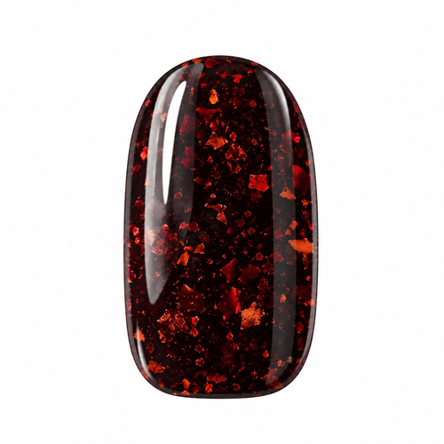 Ember Nights gel nail sticker