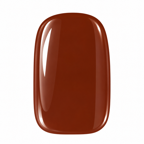 Chocolate Glaze gel nail sticker