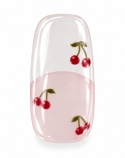 Cherry Kisses gel nail sticker