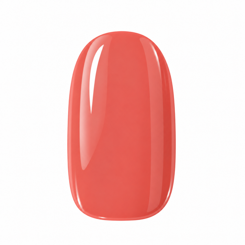 Coral Kiss gel nail sticker