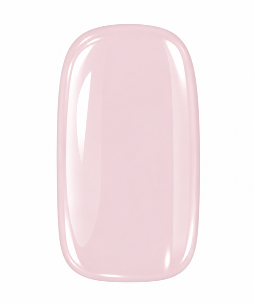 Blush Veil gel nail sticker
