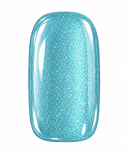 Aqua Glow gel nail sticker