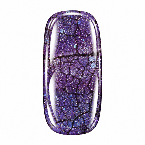 Amethyst Crush gel nail sticker