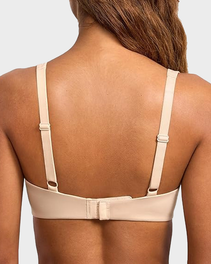 Silque® Lola - Underwire Support Seamless Balconette Bra