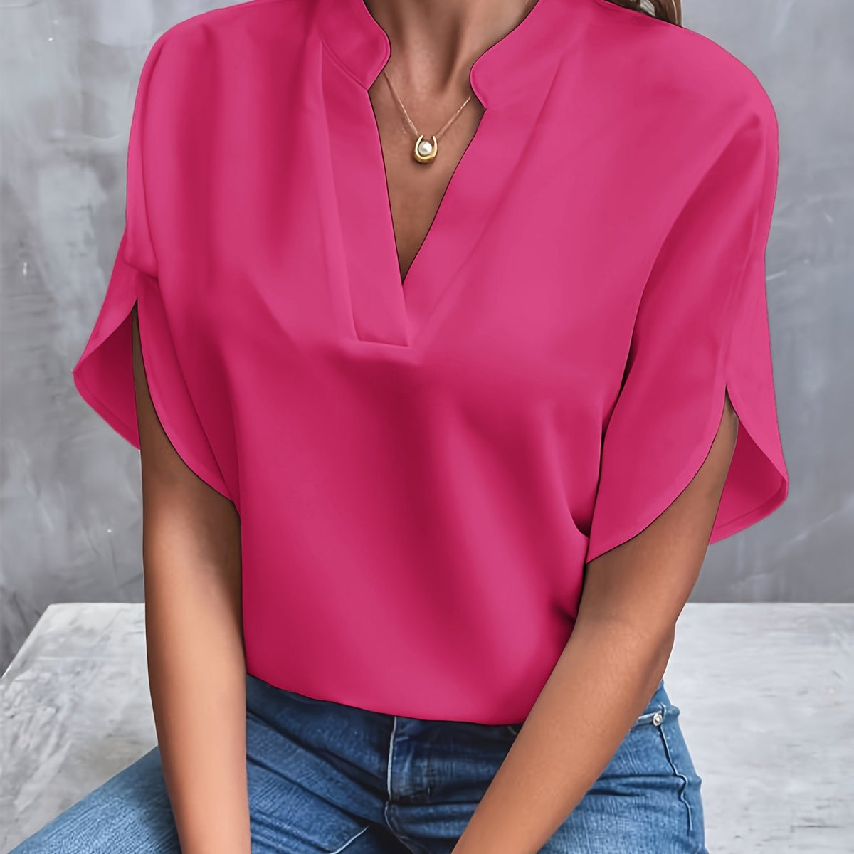 DELANEY - Elegant Modern Blouse
