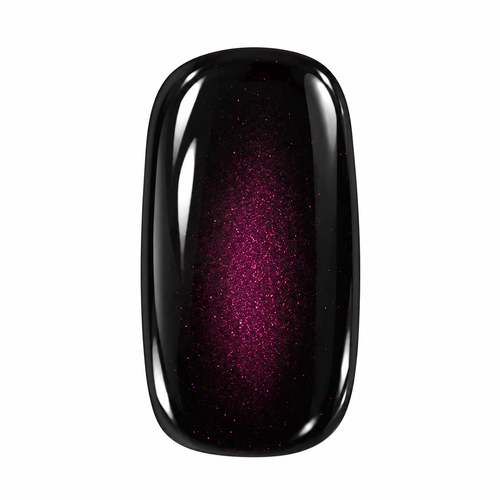 Black Orchid gel nail sticker