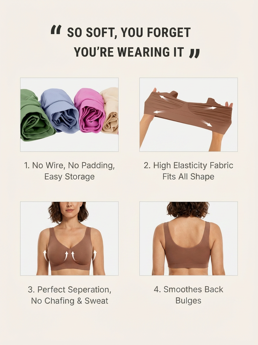 Silque® Plunge - The Daily Seamless Bra